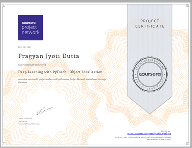 Deep Learning with PyTorch: Object Localization